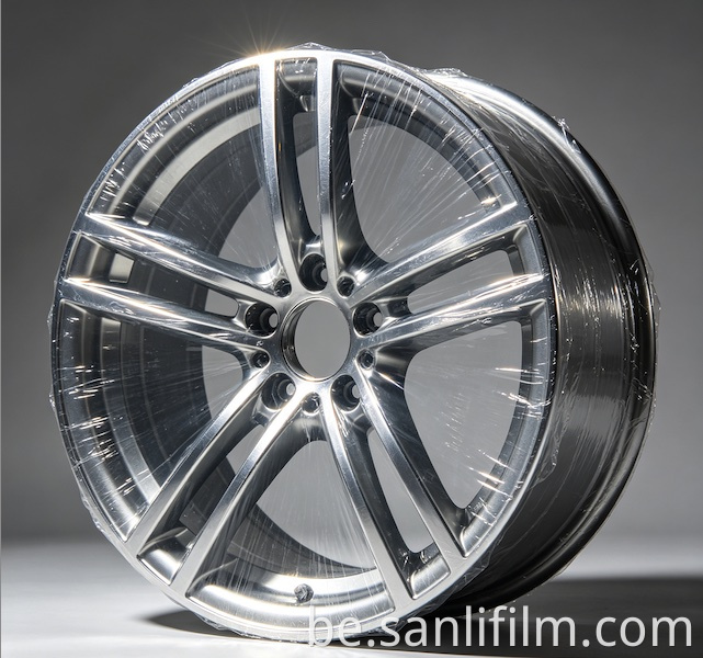 wheel protective film